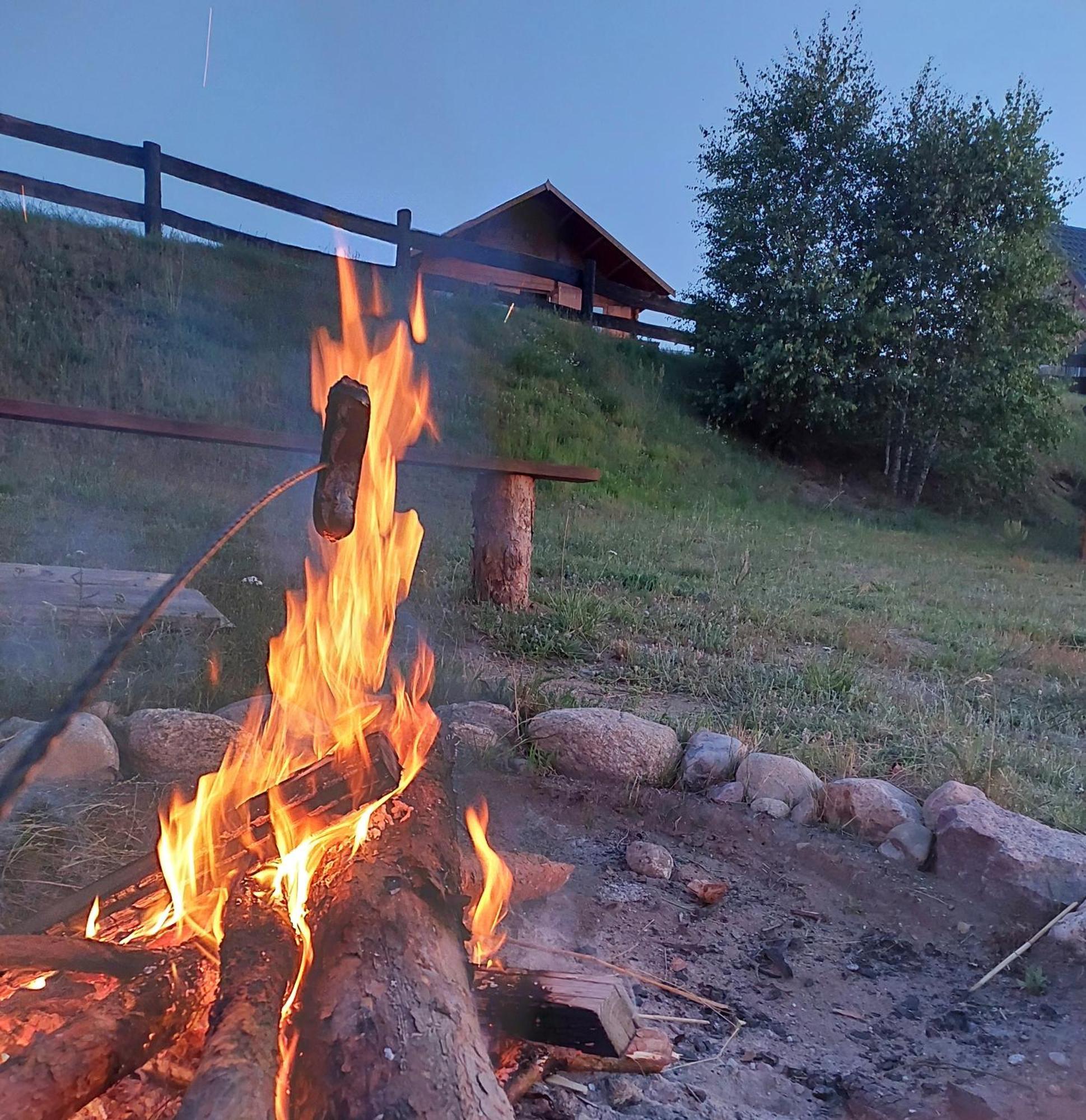 Kaszubskie Laki Domek Nr 4 Lakie Kültér fotó